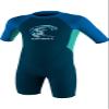 O'Neill Wetsuits Kids' Reactor Wetsuit, Slate/Sky/Ocean, 2 view 1