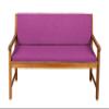 Gutekissen Bench Cushion for Patio, Lawn Bench or Garden Swing FK5 (150x40x50, Pink) view 1