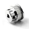 36-Tooth Timing Belt Pulleys, 6.35 mm Bore, for 6 mm Belts, 6-Pack view 2