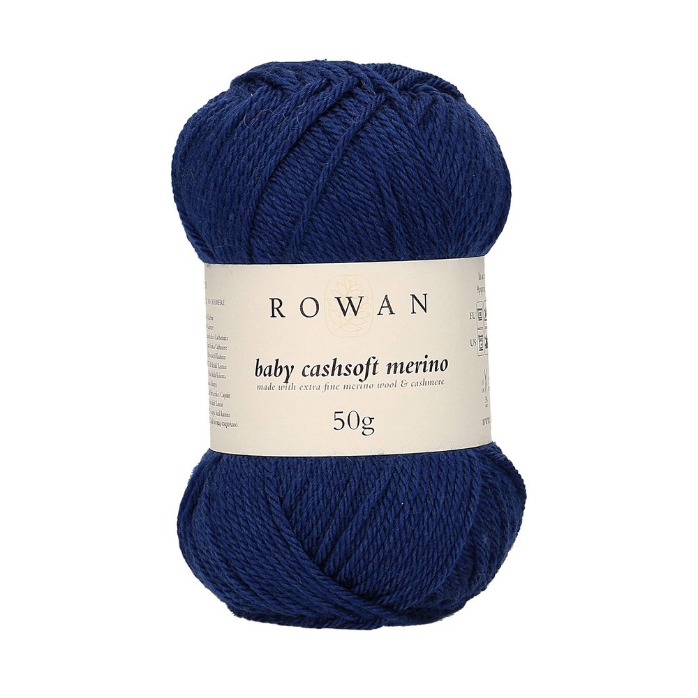 Rowan 9802218-00119 Hand-Knitting Yarn, 57% Wool, 33% Polyacrylic, 10% Cashmere, Royal Baby, One Size