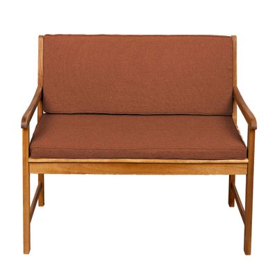 Gutekissen Bench Cushion for Patio, Lawn Bench, or Swing, FK5 Garden Furniture (170x60x50, Orange)