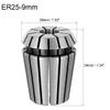 sourcing map ER25 9 mm Collet Chuck for CNC Engraving Machines and Milling Tools view 2