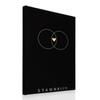 Hochzeitideal Family Register Book DIN A4 “Alan,” Linen (Black) view 1