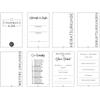 Hochzeitideal Family Register Book DIN A4 “Alan,” Linen (Black) view 2