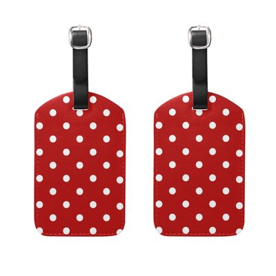 Montoj Christmas Star Luggage Tags, 2-Piece Set