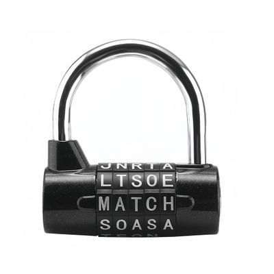 5-Letter Combination Padlock, Waterproof and Rust-Resistant