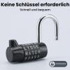 5-Letter Combination Padlock, Waterproof and Rust-Resistant view 2