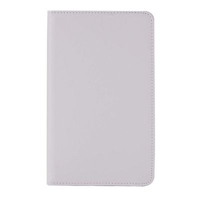LMFULM Case for Huawei MediaPad M5 10.8-inch, PU Leather, Ultra-Thin, 360° Rotating Stand Cover, White
