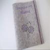 Wool Felt Report Card Folder, DIN A4, Elementary School view 2