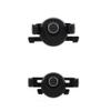 DFV mobile Rotating Car Air Vent Mount with Automatic Clip for BQ Aquaris U Lite - Black view 2