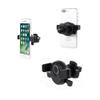 DFV mobile Rotating Car Air Vent Mount with Automatic Clip for BQ Aquaris U Lite - Black view 4