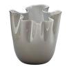 Venini Tuch Crystal Glass Vase, Taupe, 700.00 view 1