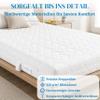 PROCAVE Lyocell Quilted Mattress Cover, 4-Sided Zipper, 4 Handles, 60 x 200 cm for 32 cm Mattress Height view 2