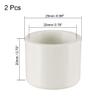 sourcing map PVC Pipe Caps, 20 mm, 2 pcs view 2