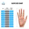 3Kamido BUKL Work Gloves – Non-Slip Seamless Assembly Gloves, Size 9, Black, 120 Pairs view 4