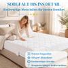 PROCAVE Quilted Terry Mattress Cover with 4-Sided Zipper and 4 Handles, Made in Germany, 70 x 210 cm for 5 cm Mattress Height view 3