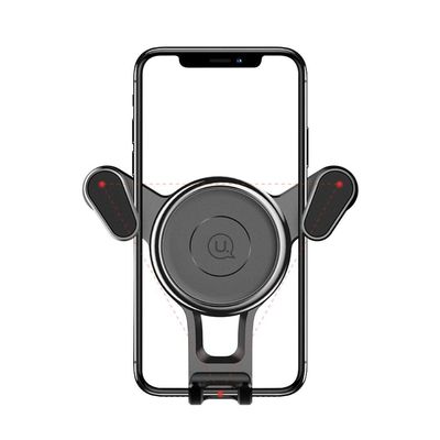 DFV mobile Rotating Triangle Universal Car Air Vent Holder with Clip for Samsung SM-S327VL Galaxy J3 Luna PRO - Black
