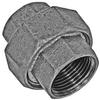 MegaHaustechnik Flat-Sealing Union, 1 1/4 in Female x Female, Galvanized Malleable Iron, No. 330 view 1