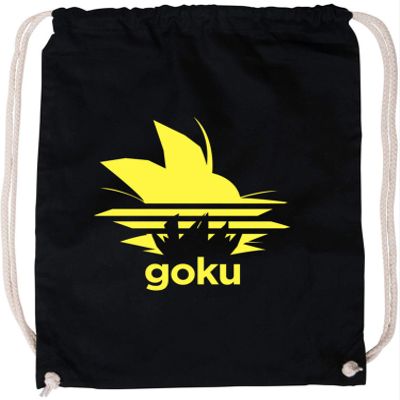 EZYshirt Goku Cotton Drawstring Bag