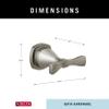 Delta Stryke Double Robe Hook view 4