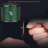 SXSHUN Superpower 4-Strand Braided PE Fishing Line 500 m, Green, 3.0 (0.28 mm/18.2 kg) view 3