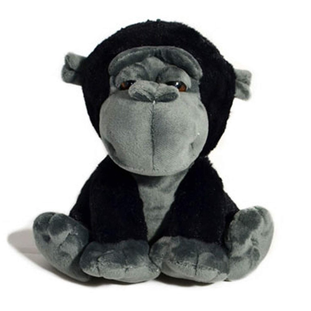 18 cm Sitting Gorilla Plush Toy
