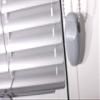 Custom Aluminum Venetian Blind with Endless Chain, No-Drill Clip Mounts, Light Beige, 180 x 105 cm view 4