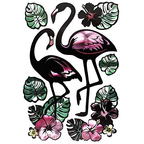 Ideas with Heart Premium Metallic Stickers | Flamingo