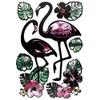 Ideas with Heart Premium Metallic Stickers | Flamingo view 1