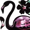 Ideas with Heart Premium Metallic Stickers | Flamingo view 2