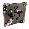 Ideas with Heart Premium Metallic Stickers | Flamingo view 3