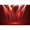 YongFoto 1.5 x 1 m Polyester Stage Photo Backdrop, Red Bokeh Shining Light Glitter Spotlight for Concerts, Music Shows, Parties, Events, Photography and Video view 1