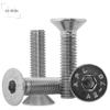 Ds Items Countersunk Screws M5 x 25 mm, DIN 7991, A2 Stainless Steel, 10-Pack view 4