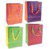 Tubayia 12-Piece Gift Bags, Candy Bags, Paper Bags with Ribbon Handles for Birthday Parties view 3