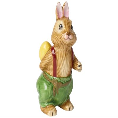 Villeroy & Boch Bunny Tales Porcelain Figurine Paul, Multicolor