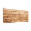 decorwelt 90 x 52 cm Glass Cooktop Cover, Wood Brown, 1-Piece view 1