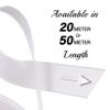 SR Super Ribbons Double-Sided Satin Ribbon, 3 mm x 50 m, Off-White view 3