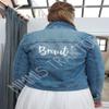 Bride Bachelorette Party Iron-On Transfer, 16 cm, White view 2