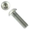 Eisenwaren2000 M10 x 40 mm Button Head Socket Screws, 2-Pack, ISO 7380-1, Stainless Steel A2 view 1