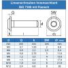 Eisenwaren2000 | M8 x 65 mm Button Head Socket Screws with Flange, 5-Pack – ISO 7380-2, Stainless Steel A2 (V2A) view 2