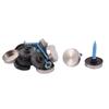 Aexit Glass Billboard Decorative Mirror Screw Nail Caps, 16 mm Diameter, 8-Piece view 1