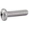 200x Pozidriv Pan Head Screws, A2 Stainless Steel, 3x6 mm, M3, DIN 7985 view 1