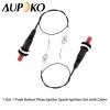 2 Sets Piezo Ignition Propane Push Button Ceramic Electrode, 30 cm, for Gas Fireplaces view 2