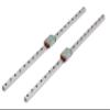 TEN-HIGH Set of 2 450 mm MGN12 Miniature Linear Guide Rails with MGN12H Blocks for DIY 3D Printers and CNC Machines view 1
