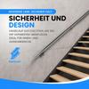 INOXLM Stainless Steel Handrail 42.4 mm, AISI 304, Satin Finish, 420 cm view 2