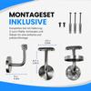 INOXLM Stainless Steel Handrail 42.4 mm, AISI 304, Satin Finish, 420 cm view 4