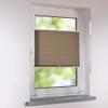 Universal Clip-On Pleated Blind, No Drilling, 65 x 100 cm, Cappuccino view 1