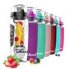 willceal 945 ml Fruit Infuser Water Bottle with Removable Ice Gel Ball, Black view 1