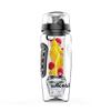 willceal 945 ml Fruit Infuser Water Bottle with Removable Ice Gel Ball, Black view 2