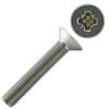 Eisenwaren2000 M3 x 10 mm Countersunk Pozidriv Screws, A2 Stainless Steel, 30-Pack view 1